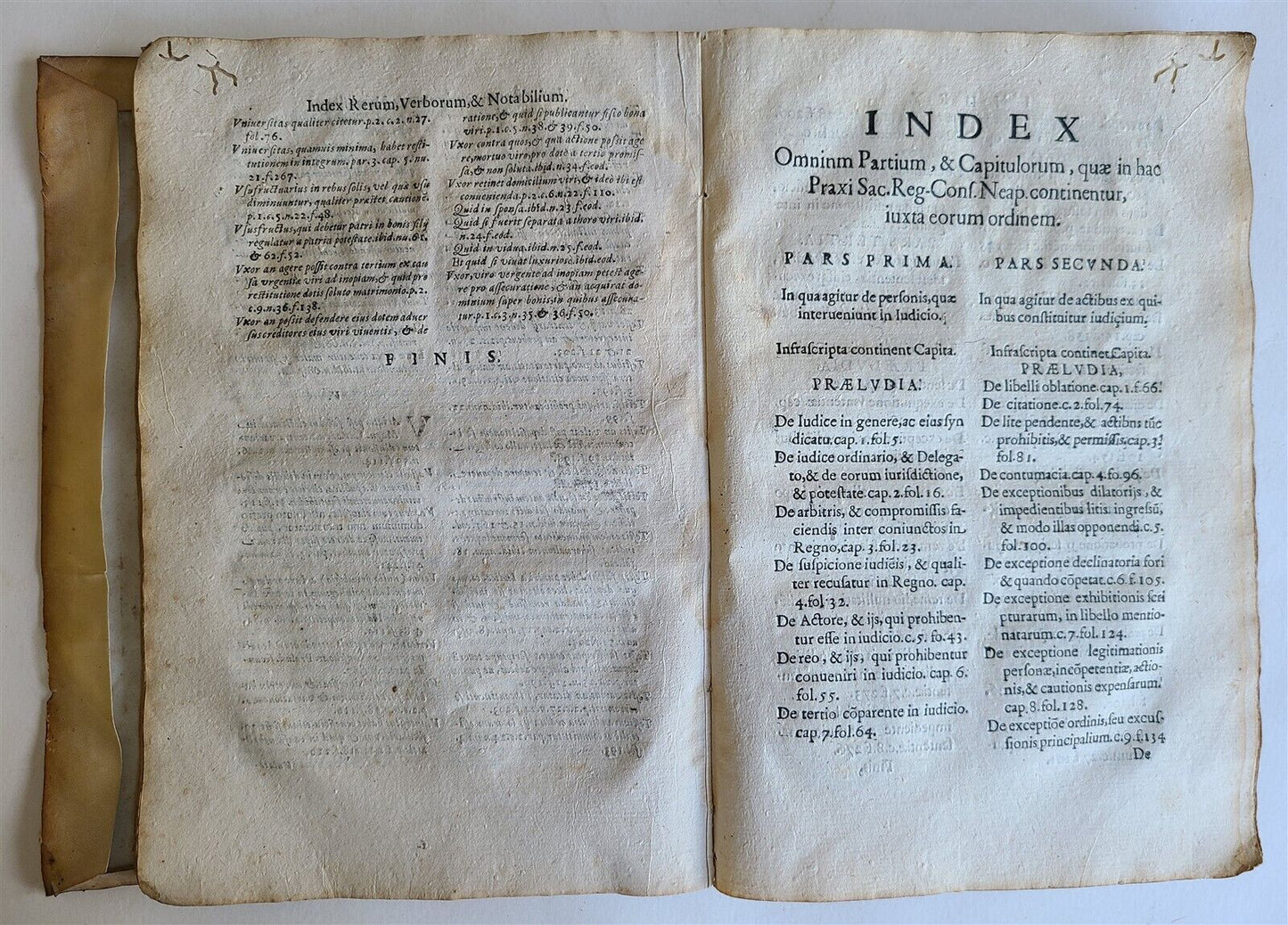 1647 NAPLES ITALY CITY COUNCIL LAW BOOK in LATIN antique FOLIO VELLUM BOUND