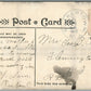 QUAKERTOWN NJ LOCUST GROVE CEMETERY ANTIQUE POSTCARD