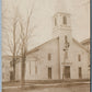 NEW BERLIN NY PRESBYTERIAN CHURCH 1910 ANTIQUE REAL PHOTO POSTCARD RPPC CORK