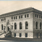ELIZABETH NJ FREE PUBLIC LIBRARY ANTIQUE REAL PHOTO POSTCARD RPPC