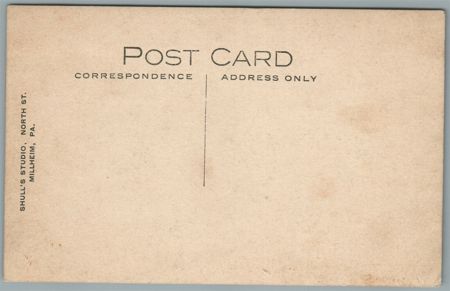 KREAMER PA STREET VIEW ANTIQUE REAL PHOTO POSTCARD RPPC