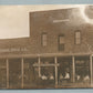 WINDSOR-LEWIS & CO STREET SCENE ANTIQUE REAL PHOTO POSTCARD RPPC