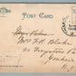 MORRISTOWN NJ MISS DANA'S SCHOOL FOR YOUNG LADIES ANTIQUE POSTCARD