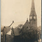 NORTHAMPTON MA FIRST CHURCH ANTIQUE REAL PHOTO POSTCARD RPPC