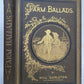 1882 FARM BALLADS by WILL CARLETON antique ILLUSTRATED POETRY