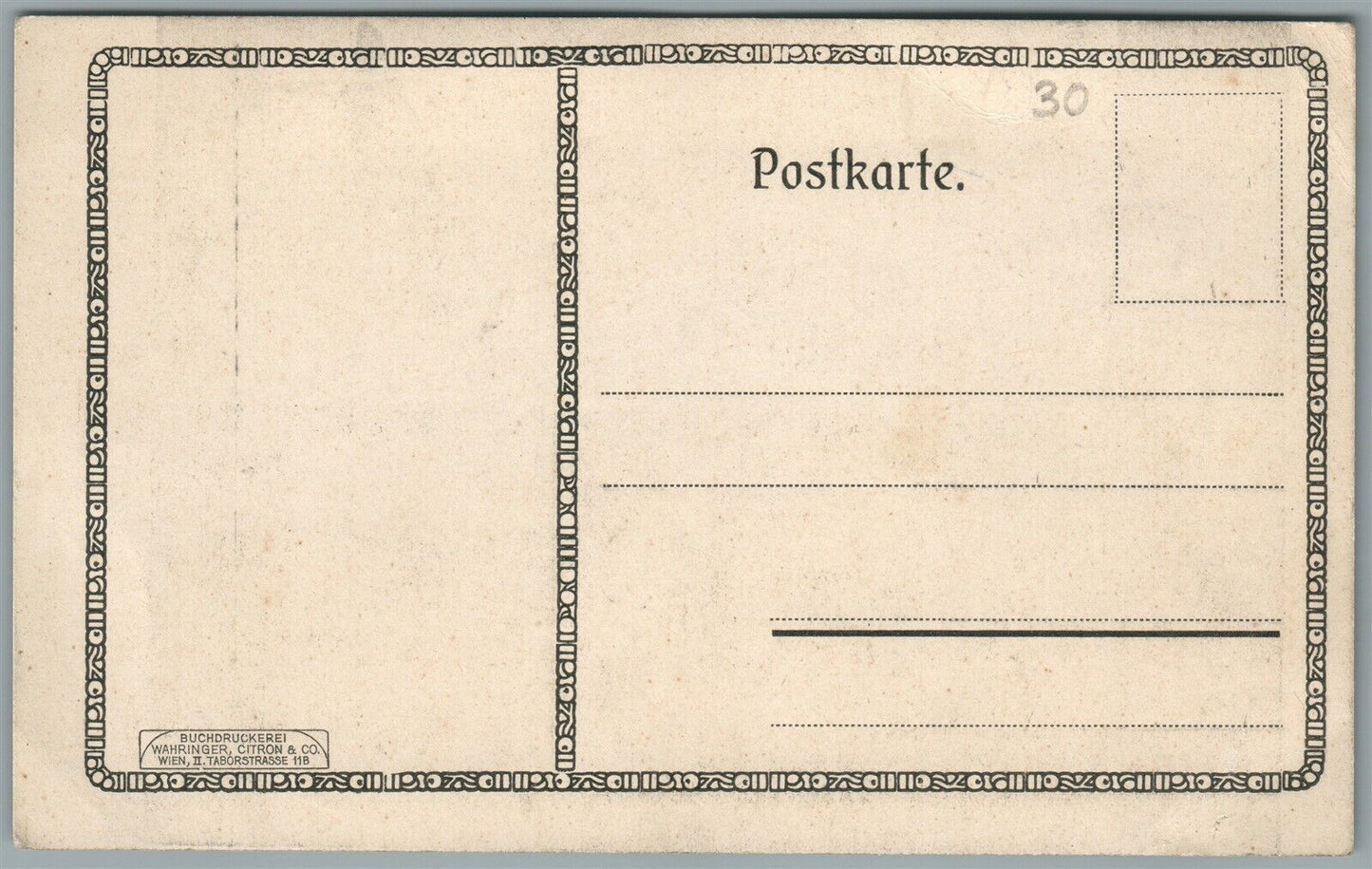 GERMAN AVIATOR ANTIQUE POSTCARD