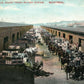 MONTREAL CANADA FREIGHT RAILROAD TERMINUS 1909 ANTIQUE POSTCARD railway station
