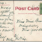 McGREGOR IA TRIANGLE PARK ANTIQUE POSTCARD