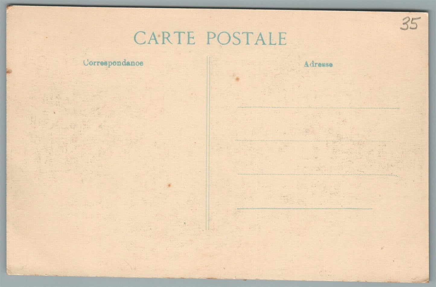 FRENCH WWI ERA MACHINE GUNNER on AIRCRAFT ANTIQUE POSTCARD