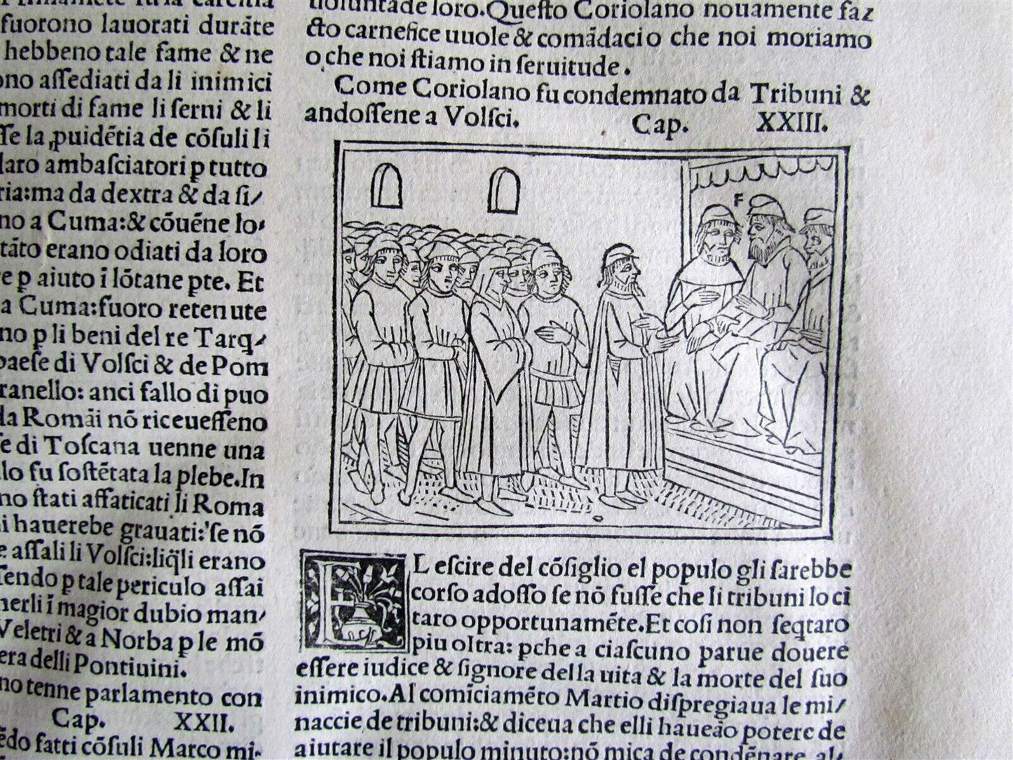 1493 INCUNABULA illustrated TITUS LIVIUS HISTORY antique FOLIO incunable RARE