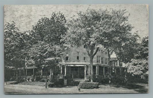 ASBURY PARK NJ MONTAUK HOTEL ANTIQUE POSTCARD