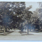 RPPC VINTAGE 1918 REAL PHOTO POSTCARD FAIR OAKS PARK NEEDHAM MASS.