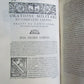 1585 MILITARY ORATIONS by Remigio Nannini in ITALIAN antique 16th CENTURY RARE