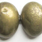 HONG KONG MADE VINTAGE BRASS EGG SHAPE CONTAINER marked box BIRD DESIGN