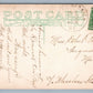 So. BERWICK ME ODD FELLOW'S BLOCK ANTIQUE POSTCARD