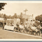 METROPOLITAN LIFE INSURANCE ADVERTISING WAGON ANTIQUE REAL PHOTO POSTCARD RPPC