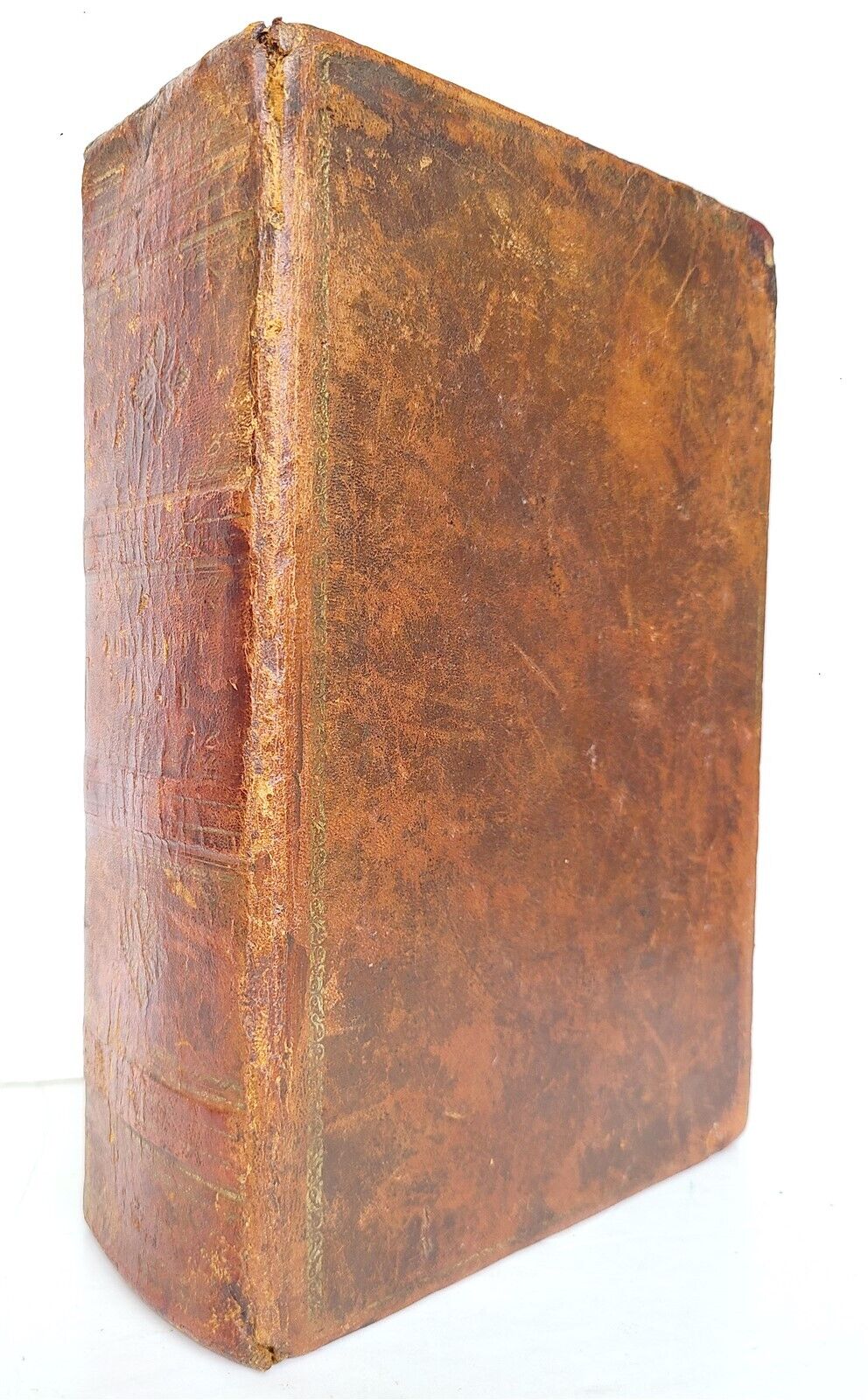 1838 BIBLE POLYGLOTT in ENGLISH antique AMERICANA Brattleboro ILLUSTRATED