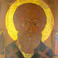 18th CENTURY RUSSIAN ICON of ST. NICHOLAS ANTIQUE MUSEUM QUALITY