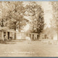 WARRENSBURG NY LEH'S CAMP ANTIQUE REAL PHOTO POSTCARD RPPC