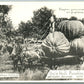 VAN BUREN AR UNCLE HOD'S PUMPKINS EXAGGERATED VINTAGE REAL PHOTO POSTCARD RPPC