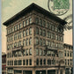 POTTSVILLE PA THOMPSON BUILDING ANTIQUE POSTCARD