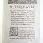 1634 antique Histoire du monastere et convent des Peres in FRENCH