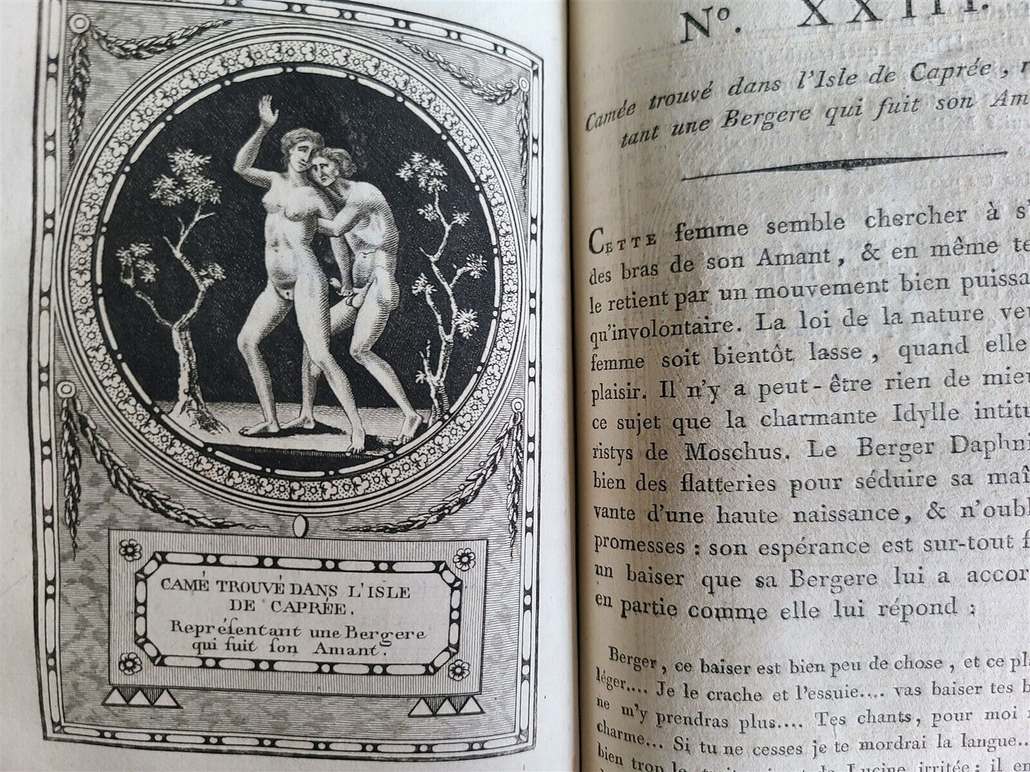 1786 MONUMENS DE LA VIE PRIVEE DES DOUZE CESARS antique EROTIC ENGRAVINGS rare