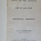 1901 PRECIS OF ARCHIVES of CAPE of GOOD HOPE JOURNAL 1662-1670 antique S.AFRICA