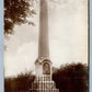 MOFFAT'S MONUMENT ORMISTON SCOTLAND UK ANTIQUE REAL PHOTO POSTCARD RPPC