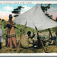 MIAMI FLORIDA TEMPORARY CAMP OF SEMINOLE INDIANS ANTIQUE POSTCARD