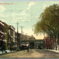 WILKES-BARRE PA PUBLIC SQUARE 1913 ANTIQUE POSTCARD