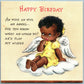 HAPPY BIRTHDAY VINTAGE POSTCARD