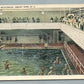 ASBURY PARK NJ INTERIOR OF NATATORIUM ANTIQUE POSTCARD