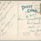 DEPOSIT NY FISHING IN MILL POND ANTIQUE POSTCARD