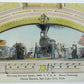 VINTAGE POSTCARD UNION STATION SALT LAKE CITY UTAH 1869 U.P.R.R. MURAL  train