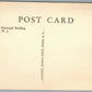 MAPLEWOOD NJ MUNICIPAL BUILDING VINTAGE POSTCARD