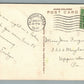 CAPE COD MA HARWICHPORT WYCHMERE HARBOR HAND COLORED ANTIQUE POSTCARD