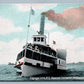 CAYUGA LAKE NY STEAMER FRONTENAC ANTIQUE POSTCARD