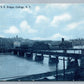 CARTHAGE NY STATE & RAILWAY BRIDGES ANTIQUE POSTCARD