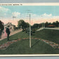 READING PA SUN DIAL & SKATING RING ANTIQUE POSTCARD