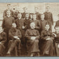 ENGLAND SEMINARY CLASS CATHOLIC PRIESTS ANTIQUE REAL PHOTO POSTCARD RPPC UK