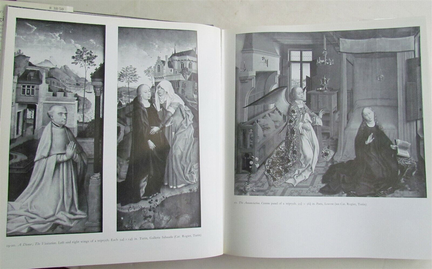 MARTIN DAVIES ROGIER VAN DER WEYDEN ILLUSTRATED ART ALBUM catalog