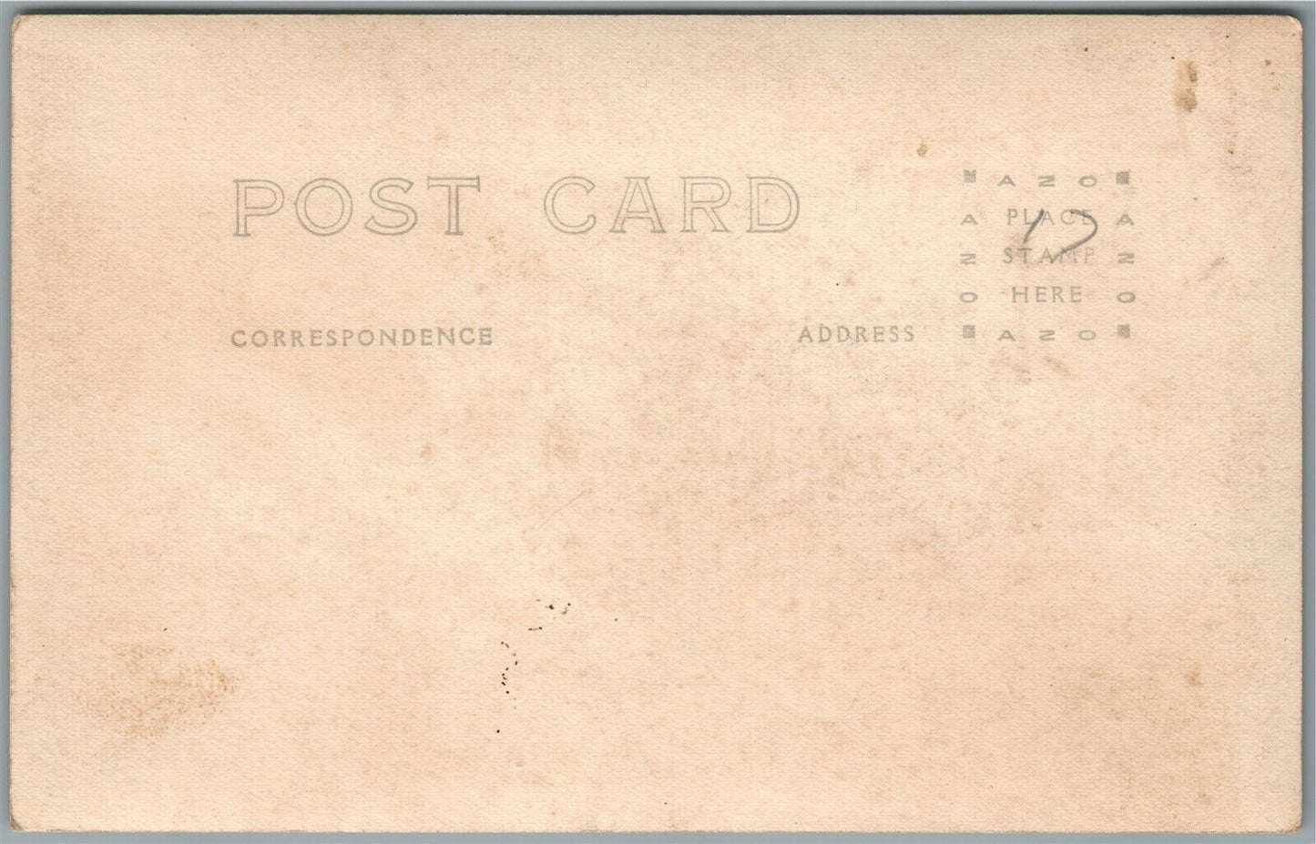 DRESS SHOW ANTIQUE REAL PHOTO POSTCARD RPPC