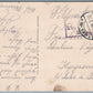 1916 FELDPOST GERMAN ANTIQUE POSTCARD STAB AM WESTAUSGANG VON ALLARMONT