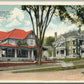 LITTLE FALLS NY RESIDENCE of GEORGE SMITH & I.STACEY ANTIQUE POSTCARD