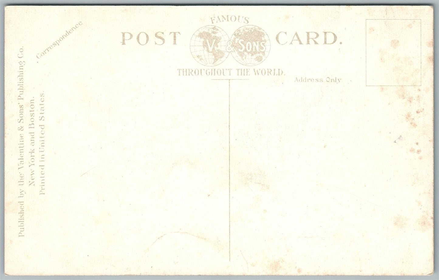 SUNBURY PA THEATRE AT ROLLING GREEN PARK ANTIQUE POSTCARD