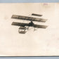 AEROPLANE BRISTOL BOXKITE ANTIQUE 1910 REAL PHOTO POSTCARD RPPC AIRPLANE
