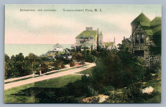 NARRAGANSETT PIER RI DUNMEYRE ANTIQUE POSTCARD