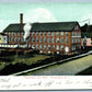 WASHINGTON NJ SILK MILLS 1907 ANTIQUE POSTCARD