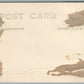 14 INCH GUN on RAILROAD PLATFORM WWI ERA ANTIQUE REAL PHOTO POSTCARD RPPC
